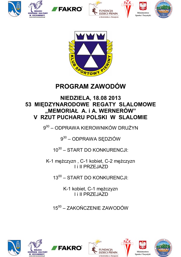 Plan na niedzielę